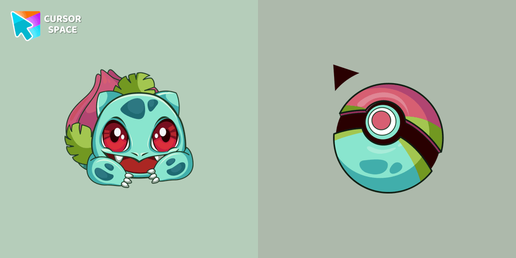 Ivysaur cursor cursor pack